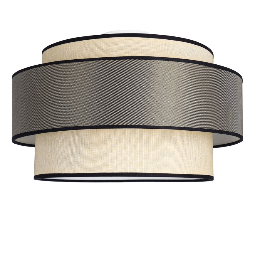 Plafonjera GRACE 1xE27/60W/230V krem/siv