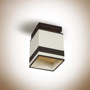 Plafonjera GRANADA 1xE14/40W/230V braon