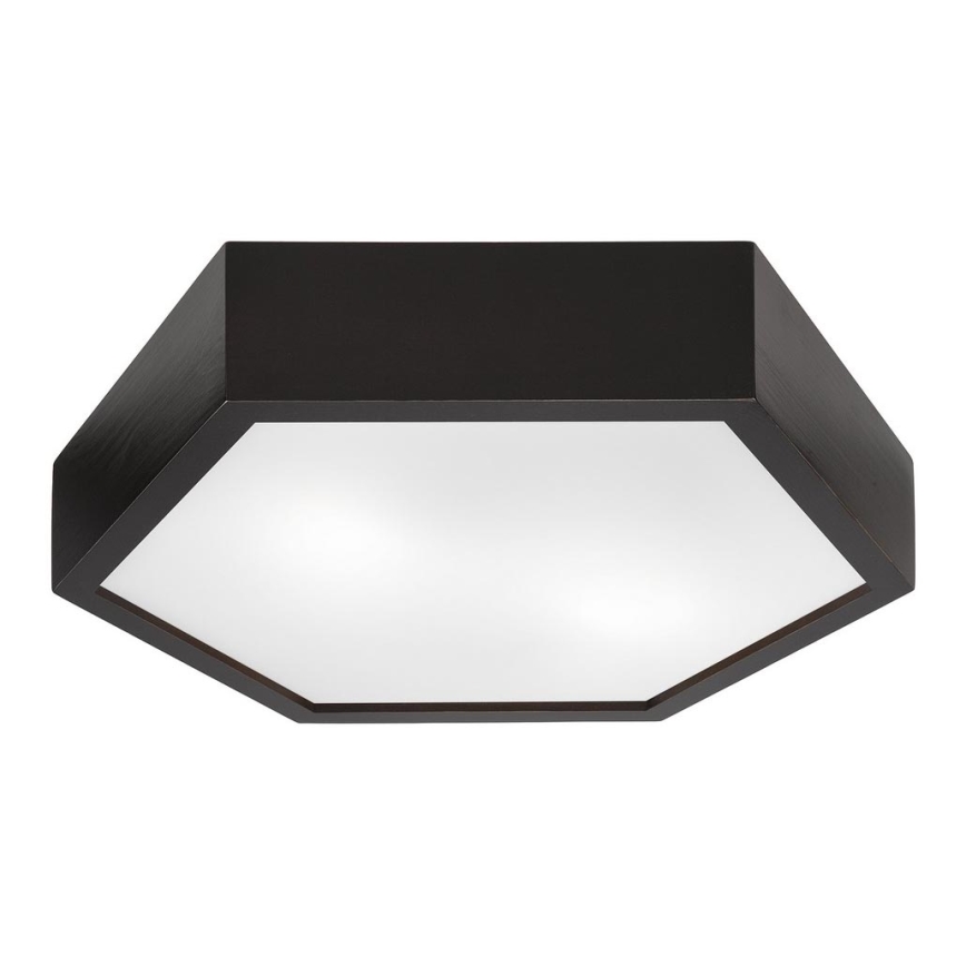 Plafonjera HEX 2xE27/60W/230V pr. 43 cm bor venge