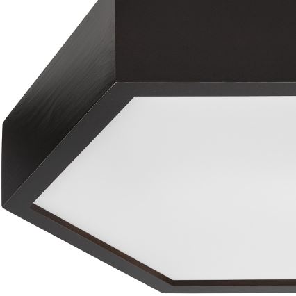 Plafonjera HEX 2xE27/60W/230V pr. 43 cm bor venge