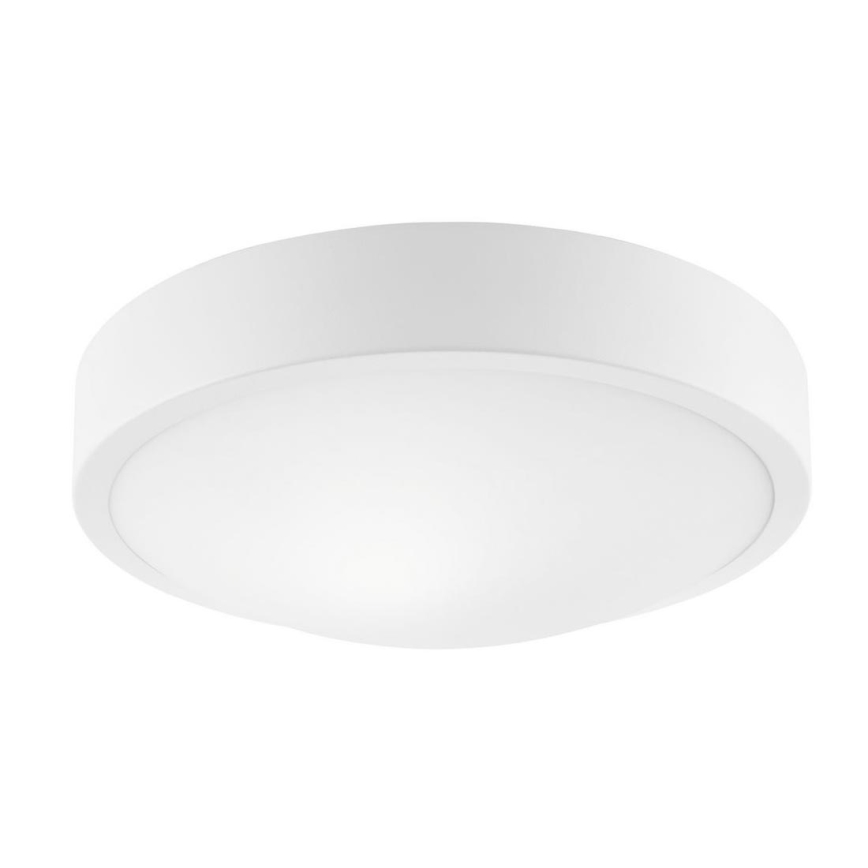 Plafonjera JONAS 1xE27/60W/230V pr. 26 cm bela