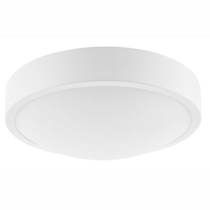 Plafonjera JONAS 1xE27/60W/230V pr. 26 cm bela