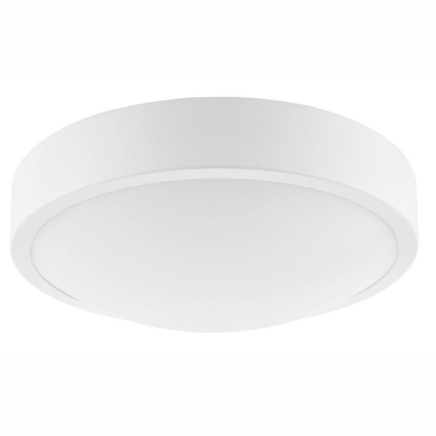 Plafonjera JONAS 1xE27/60W/230V pr. 26 cm bela