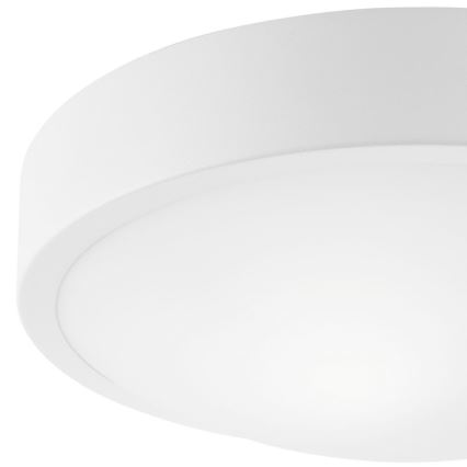 Plafonjera JONAS 1xE27/60W/230V pr. 26 cm bela