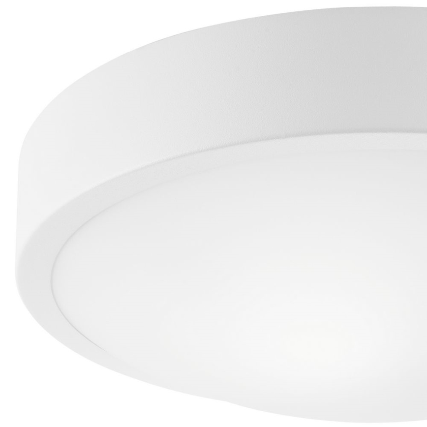 Plafonjera JONAS 1xE27/60W/230V pr. 26 cm bela