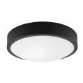 Plafonjera JONAS 1xE27/60W/230V pr. 26 cm crni
