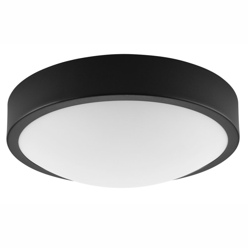 Plafonjera JONAS 1xE27/60W/230V pr. 26 cm crni