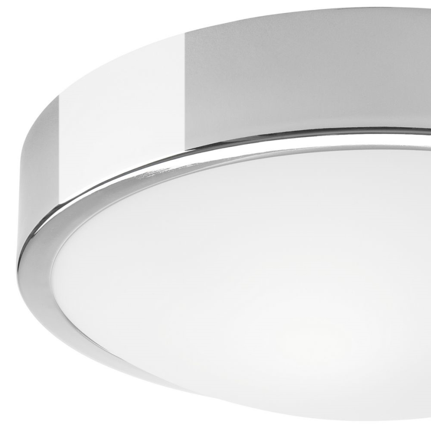 Plafonjera JONAS 1xE27/60W/230V pr. 26 cm sjajni krom