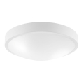 Plafonjera JONAS 2xE27/60W/230V pr. 36 cm bela