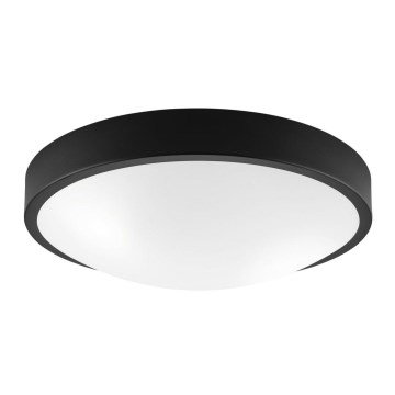 Plafonjera JONAS 2xE27/60W/230V pr. 36 cm crni