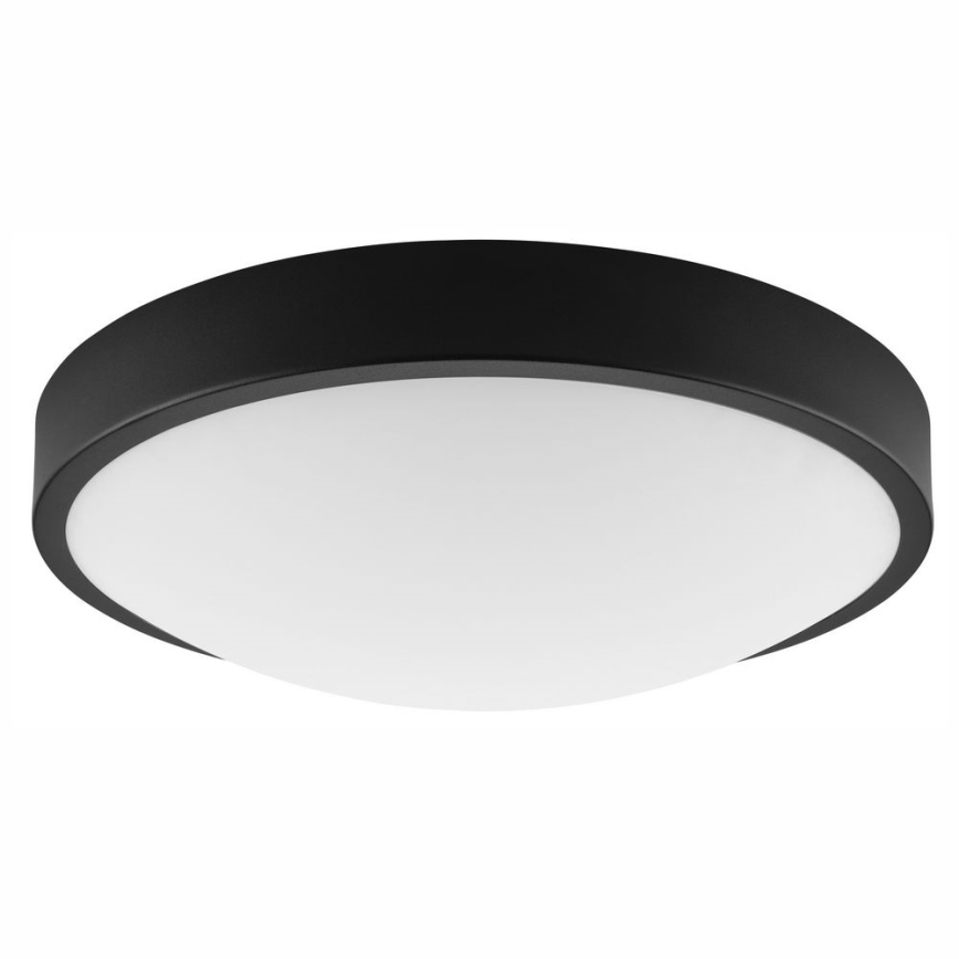 Plafonjera JONAS 2xE27/60W/230V pr. 36 cm crni