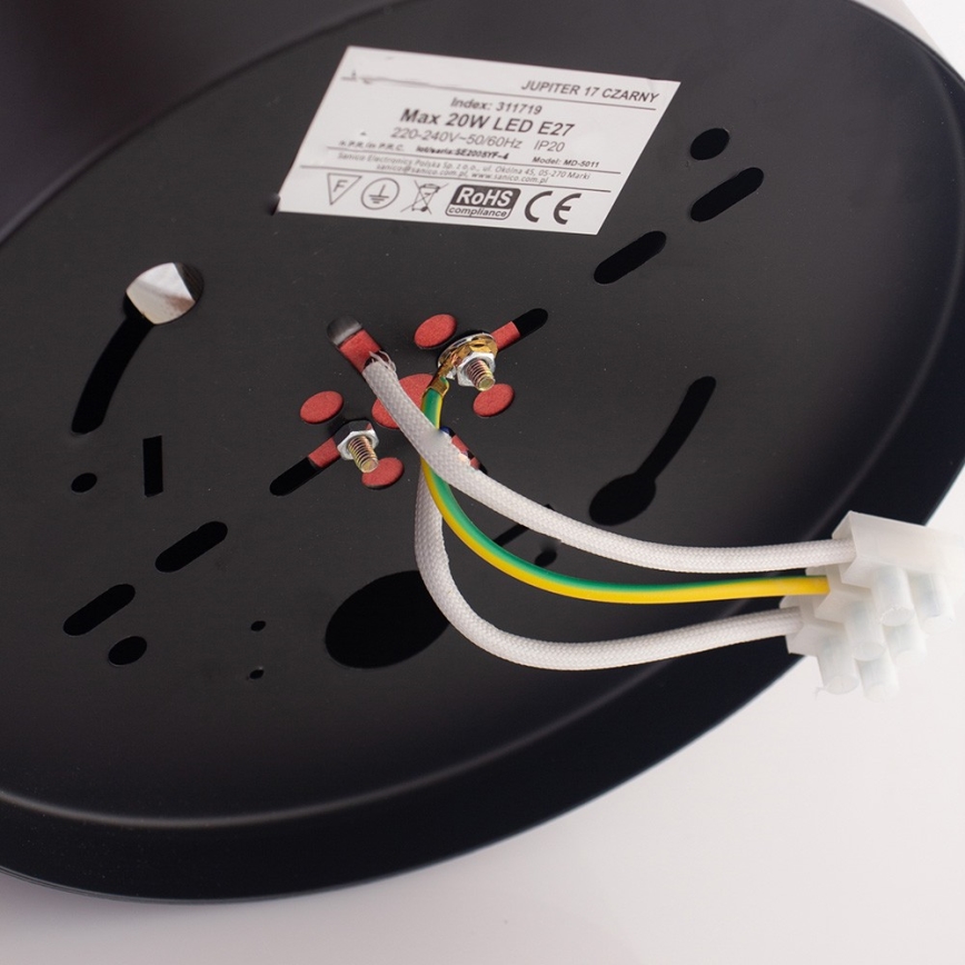 Plafonjera JUPITER 1xE27/20W/230V 181x165 m.