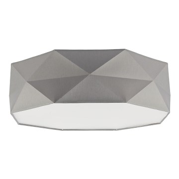 Plafonjera KANTOOR 4xE27/60W/230V siv