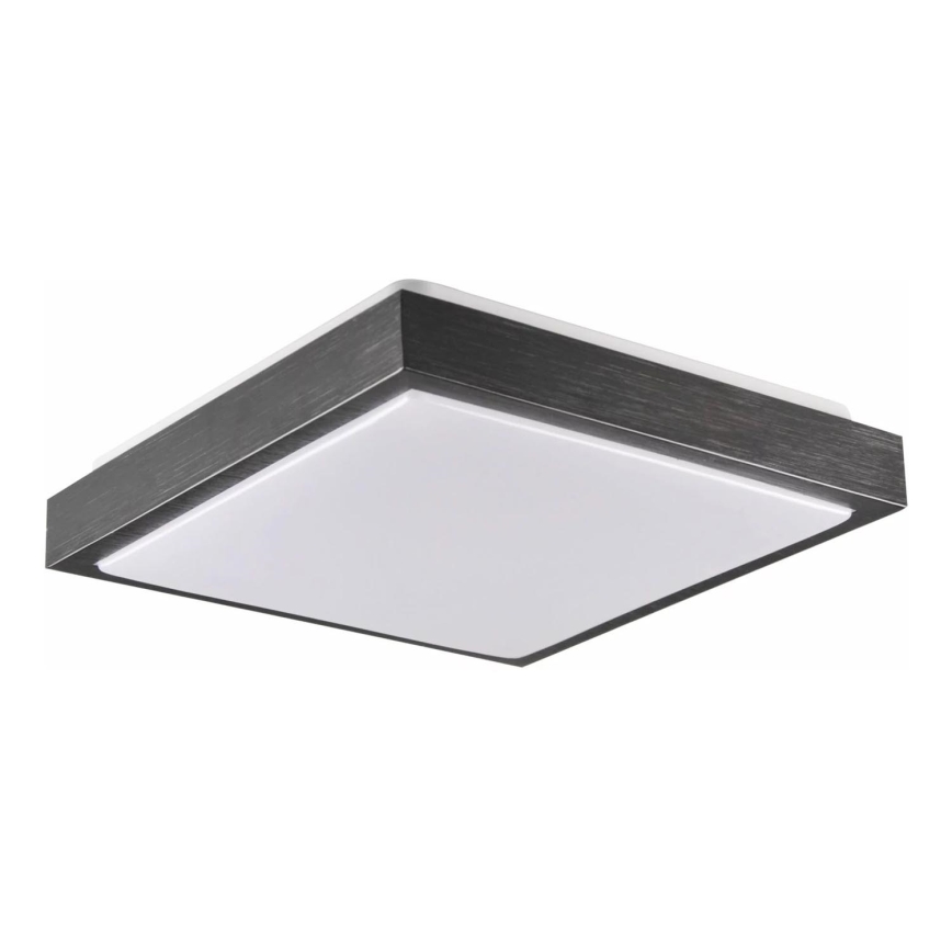 Plafonjera KAZIMIERZ 2xE27/20W/230V 29,5x29,5 cm crni