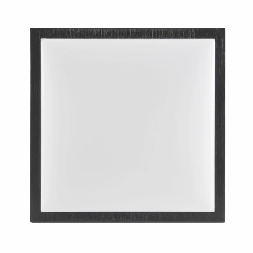 Plafonjera KAZIMIERZ 2xE27/20W/230V 29,5x29,5 cm crni