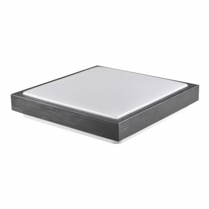 Plafonjera KAZIMIERZ 2xE27/20W/230V 29,5x29,5 cm crni