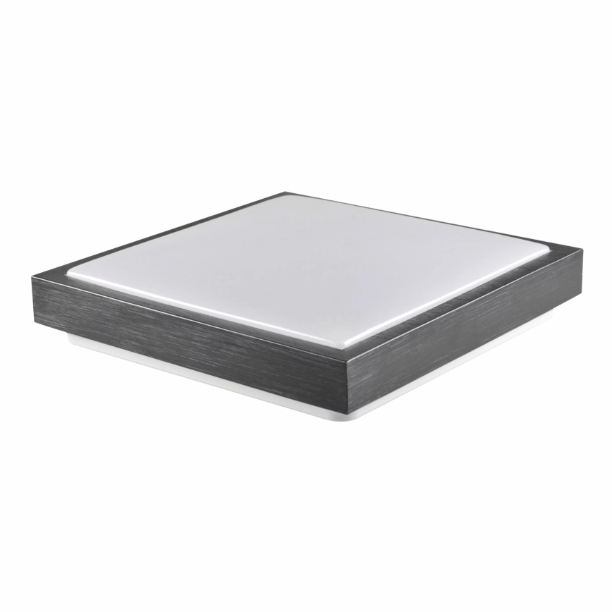 Plafonjera KAZIMIERZ 2xE27/20W/230V 29,5x29,5 cm crni
