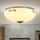 Plafonjera LANDHAUS 2xE27/60W/230V pr. 28 cm bronzana/bež