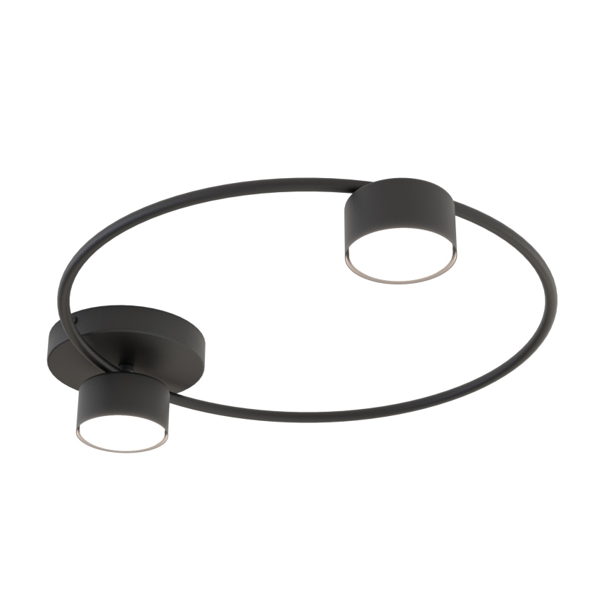 Plafonjera LUCIO 2xGX53/12W/230V crni