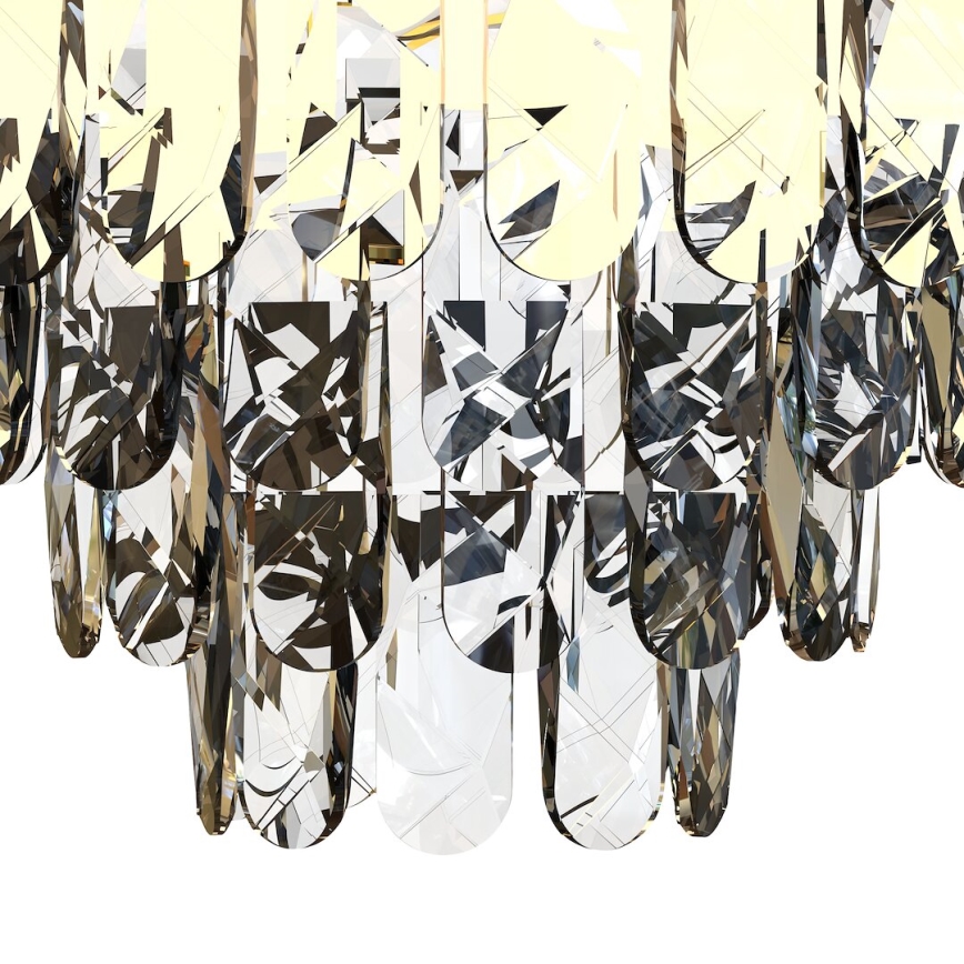 Plafonjera LUXURIA 9xE14/40W/230V pr. 48 cm zl.