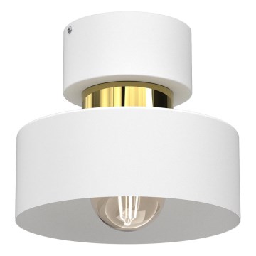 Plafonjera MARTI 1xE27/15W/230V bela/zl.