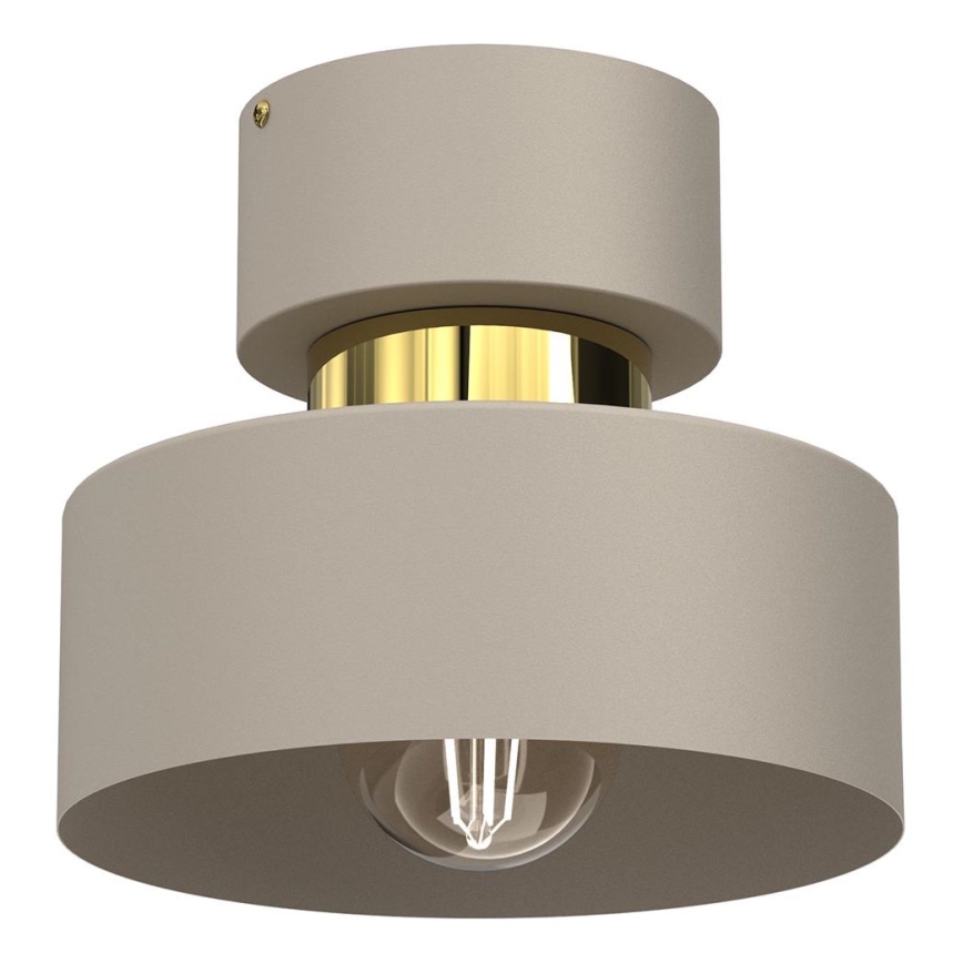 Plafonjera MARTI 1xE27/15W/230V bež/zl.