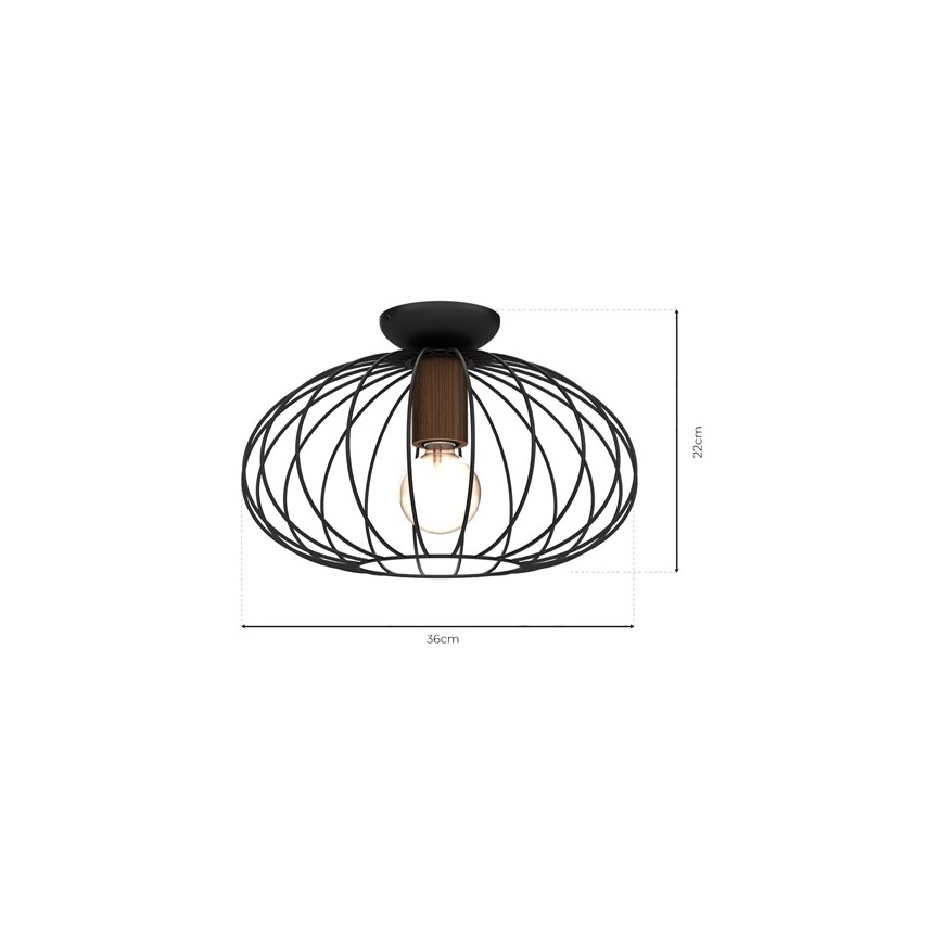 Plafonjera MERIDIANO 1xE27/60W/230V