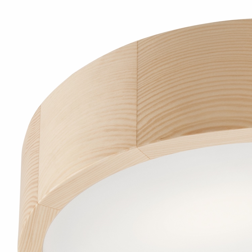 Plafonjera NATURAL 2xE27/60W/230V ø 37 cm bor