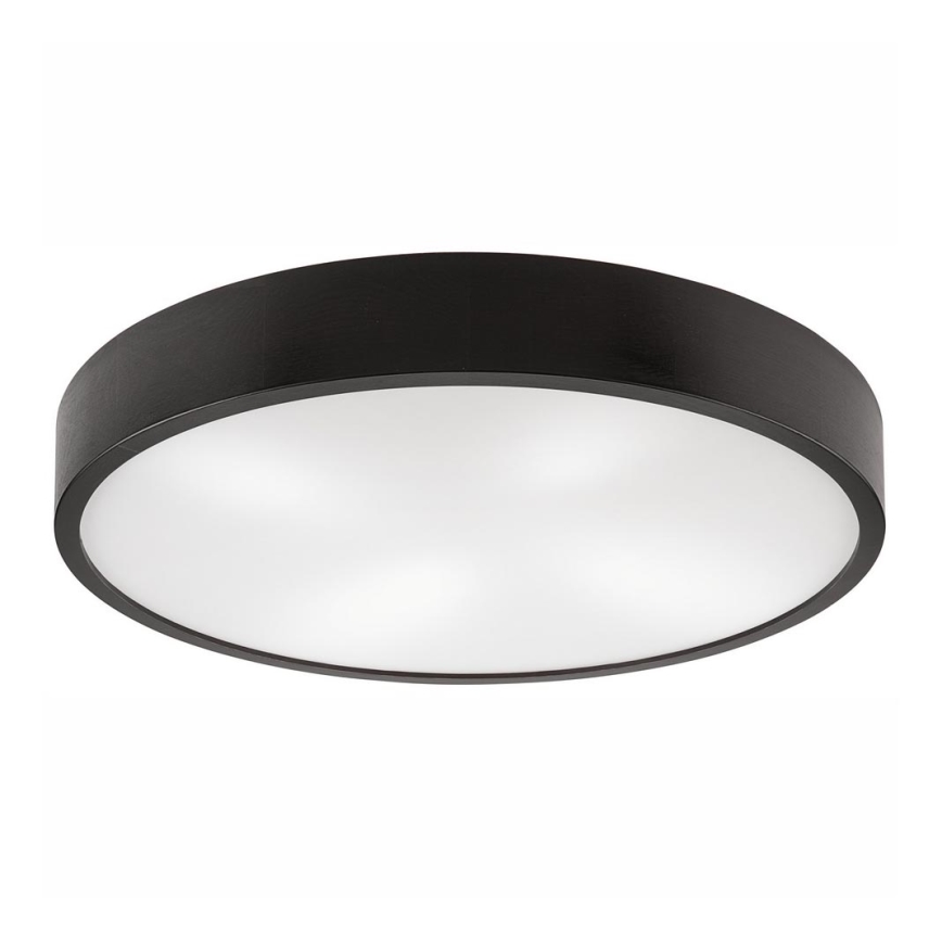 Plafonjera NATURAL 4xE27/60W/230V ø 57,5 cm venge/bor