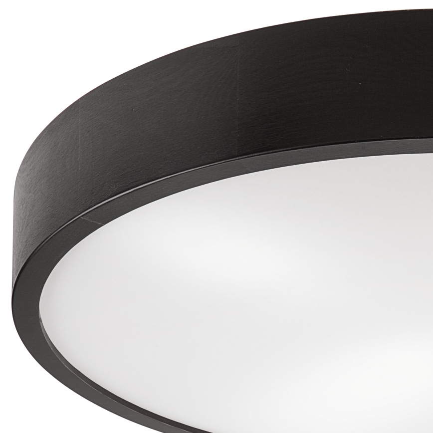 Plafonjera NATURAL 4xE27/60W/230V ø 57,5 cm venge/bor