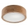 Plafonjera OAK 1xE27/60W/230V hrast ø 27,5 cm