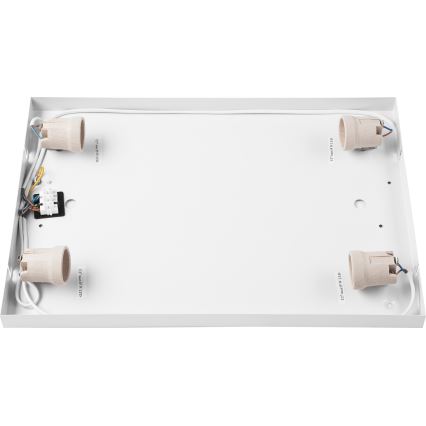 Plafonjera OAK SQUARE 4xE27/15W/230V 45x45 cm hrast