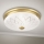 Plafonjera PORTO 2xE27/40W/230V pr. 37 cm zlatna