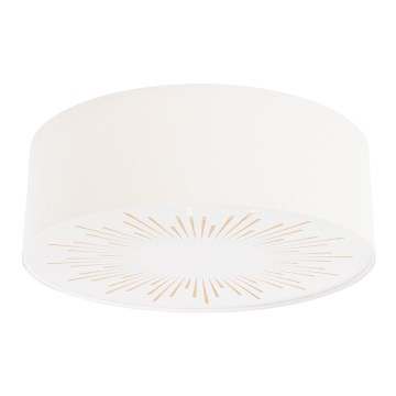 Plafonjera RAYS 2xE27/60W/230V pr. 60 cm bela