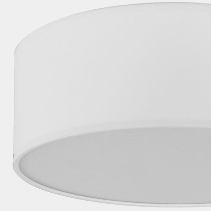 Plafonjera RONDO 4xE27/15W/230V pr. 45 cm bela