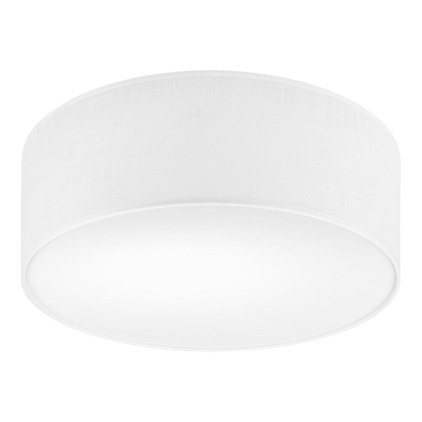 Plafonjera SIRJA 1xE27/60W/230V pr. 35 cm bela