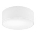 Plafonjera SIRJA DOUBLE 2xE27/15W/230V pr. 35 cm bela
