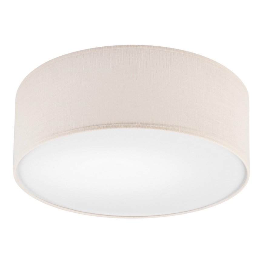 Plafonjera SIRJA DOUBLE 2xE27/15W/230V pr. 35 cm krem