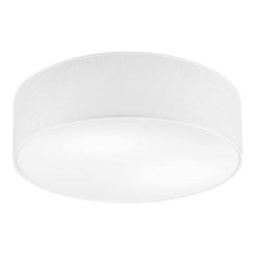 Plafonjera SIRJA DOUBLE 4xE27/15W/230V pr. 45 cm bela