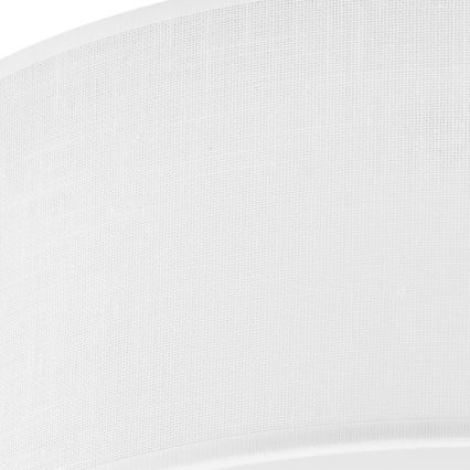 Plafonjera SIRJA DOUBLE 4xE27/15W/230V pr. 45 cm bela
