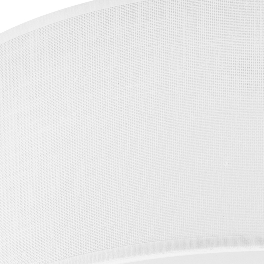 Plafonjera SIRJA DOUBLE 4xE27/15W/230V pr. 45 cm bela