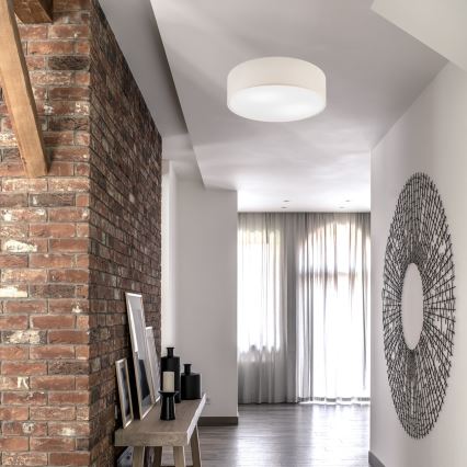 Plafonjera SIRJA DOUBLE 4xE27/15W/230V pr. 45 cm krem
