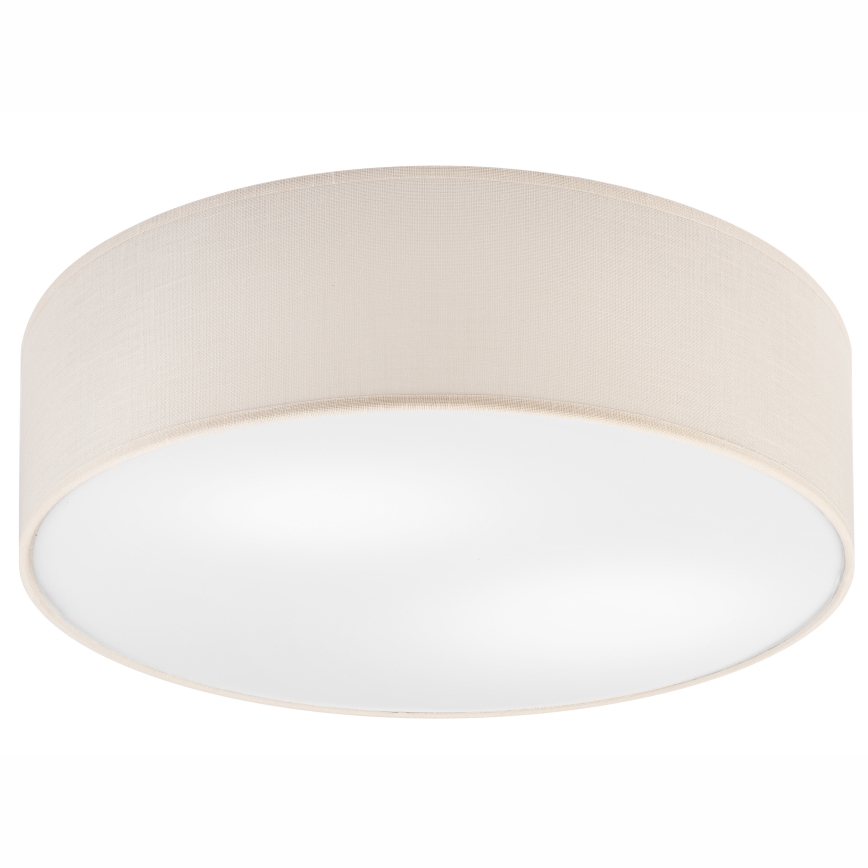 Plafonjera SIRJA DOUBLE 4xE27/15W/230V pr. 45 cm krem