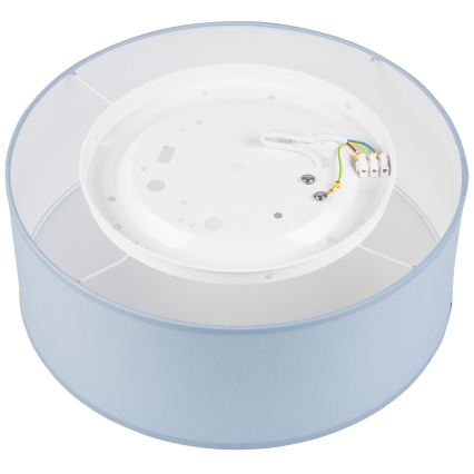 Plafonjera SIRJA PASTEL 1xE27/60W/230V pr. 35 cm plava