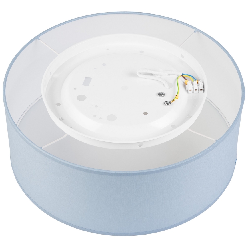 Plafonjera SIRJA PASTEL 1xE27/60W/230V pr. 35 cm plava