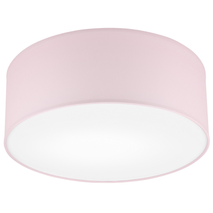 Plafonjera SIRJA PASTEL 1xE27/60W/230V pr. 35 cm roze