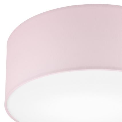 Plafonjera SIRJA PASTEL 1xE27/60W/230V pr. 35 cm roze
