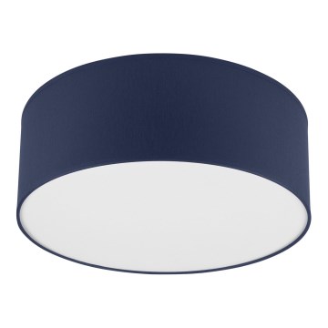 Plafonjera SIRJA PASTEL 1xE27/60W/230V pr. 35 cm tamno plavi