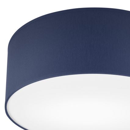 Plafonjera SIRJA PASTEL 1xE27/60W/230V pr. 35 cm tamno plavi
