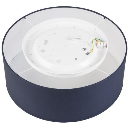 Plafonjera SIRJA PASTEL 1xE27/60W/230V pr. 35 cm tamno plavi